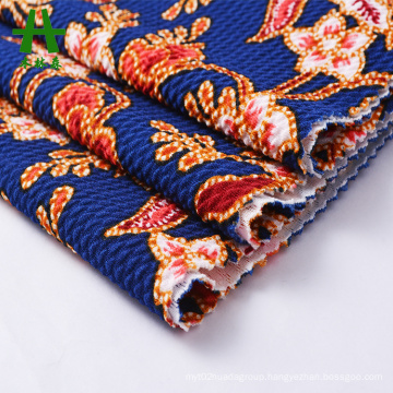 Mulinsen Textile Hot Sale Polyester Spandex Printed Rice Bullet Jacquard Knitting Fabric